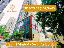 Bán gấp lô góc sàn văn phòng 157,5m2 - Sở hữu lâu dài đỉnh nhất quận Thanh Xuân tiền thuê 470/năm