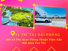 Bán đất phố giá chỉ 495tr/lô. Trung tâm quận Dương Kinh Hải Phòng sát với QH Vinhomes rộng 240 ha.