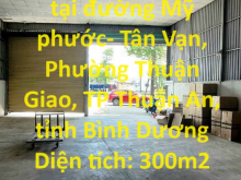 Cần Bán Kho Bãi Vị Trí Đẹp 2 mặt tiền tại TP Thuận An, tỉnh Bình Dương