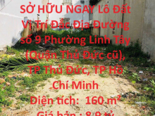 ĐẤT ĐẸP- GIÁ TỐT - SỞ HỮU NGAY Lô Đất Vị Trí Đắc Địa Đường số 9, Phạm Văn Đồng,TP Thủ Đức