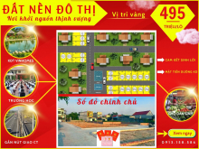 Cần bán gấp 2 lô đất sổ đỏ giá siêu rẻ nằm ngay trung tâm kinh tế trong điểm quận Dương Kinh HP. giá chỉ 495tr/lô.