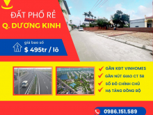 Bán lô đất giá 495tr/lô nằm trên mặt trục phố ngay ủy ban phường quận Dương Kinh HP