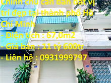 Chính chủ cần bán đất vị trí đẹp phường 10, quận Gò Vấp, thành phố Hồ Chí Minh