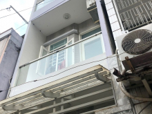 Nhà mới 4 tầng hẻm thông đường Nguyễn Cảnh Chân P.Cầu Kho Q1