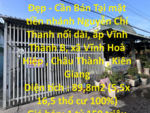 HOT HOT HOT - Căn Nhà Đẹp - Cần Bán Tại mặt tiền nhánh Nguyễn Chí Thanh nối dài