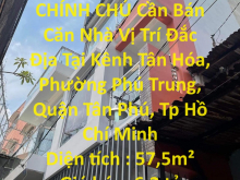 NHÀ ĐẸP- GIÁ TỐT- CHÍNH CHỦ Cần Bán Căn Nhà Vị Trí Đắc Địa Tại Quận Tân Phú, HCM