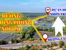 Chính chủ gửi bán thửa đất mặt tiền đường Lê Hồng Phong lộ giới 53 met - Nhơn Trạch Đồng Nai.