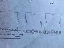 ♪ Nhà Nguyễn Công Trứ cách Mặt tiền 25m, gần Biển, 3 mê, 2.6 tỷ TL