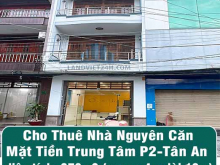 Chính Chủ Cho Thuê Nhà Nguyên Căn Mặt Tiền Trung Tâm P2-Tân An