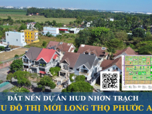 Saigonland Nhơn Trạch - Mua bán Đất nền Đồng Nai - Dự án Hud Nhơn Trạch Giá tốt