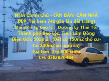 NHÀ Chính Chủ - CẦN BÁN  CĂN NHÀ ĐẸP  Tại  hẻm 740 Đường Lý Thái Tổ, P2, TP Bảo Lộc, Tỉnh Lâm Đồng