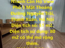 CHÍNH CHỦ Cần Bán Nhanh Căn Hộ View Phố 3 Mặt Thoáng Đường Nguyễn Trãi, Thanh Xuân, Hà Nội