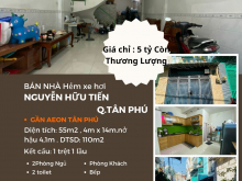 CHÍNH CHỦ bán nhà HXH Nguyễn Hữu Tiến 55m2, 1Lầu, 5tỷ