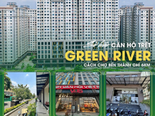 BÁN, CHO THUÊ CĂN HỘ TRỆT (SHOP) GREEN RIVER QUẬN 8, 151m2, CÓ SỔ, CHIẾT KHẤU