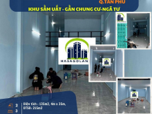 HIẾM- Cho thuê nhà mặt tiền Thoại Ngọc Hầu 135m2, 19Triệu - gần CHUNG CƯ