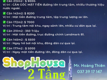 Thuê Shophouse 2 tầng Vinhomes Central Park, Tháng 10.2024 hơn 150m: 112 triệu.LH: 0373917147