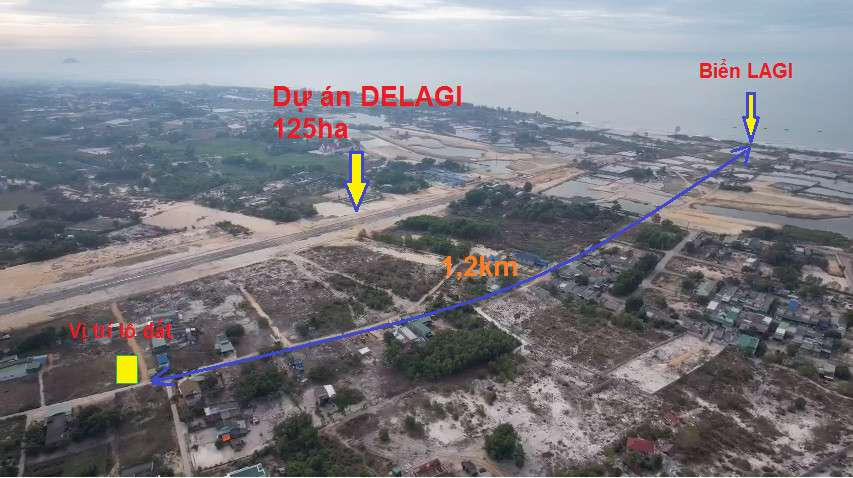 Bán đất nghỉ dưỡng thành phố Biển tương lai LaGi Bình Thuận.