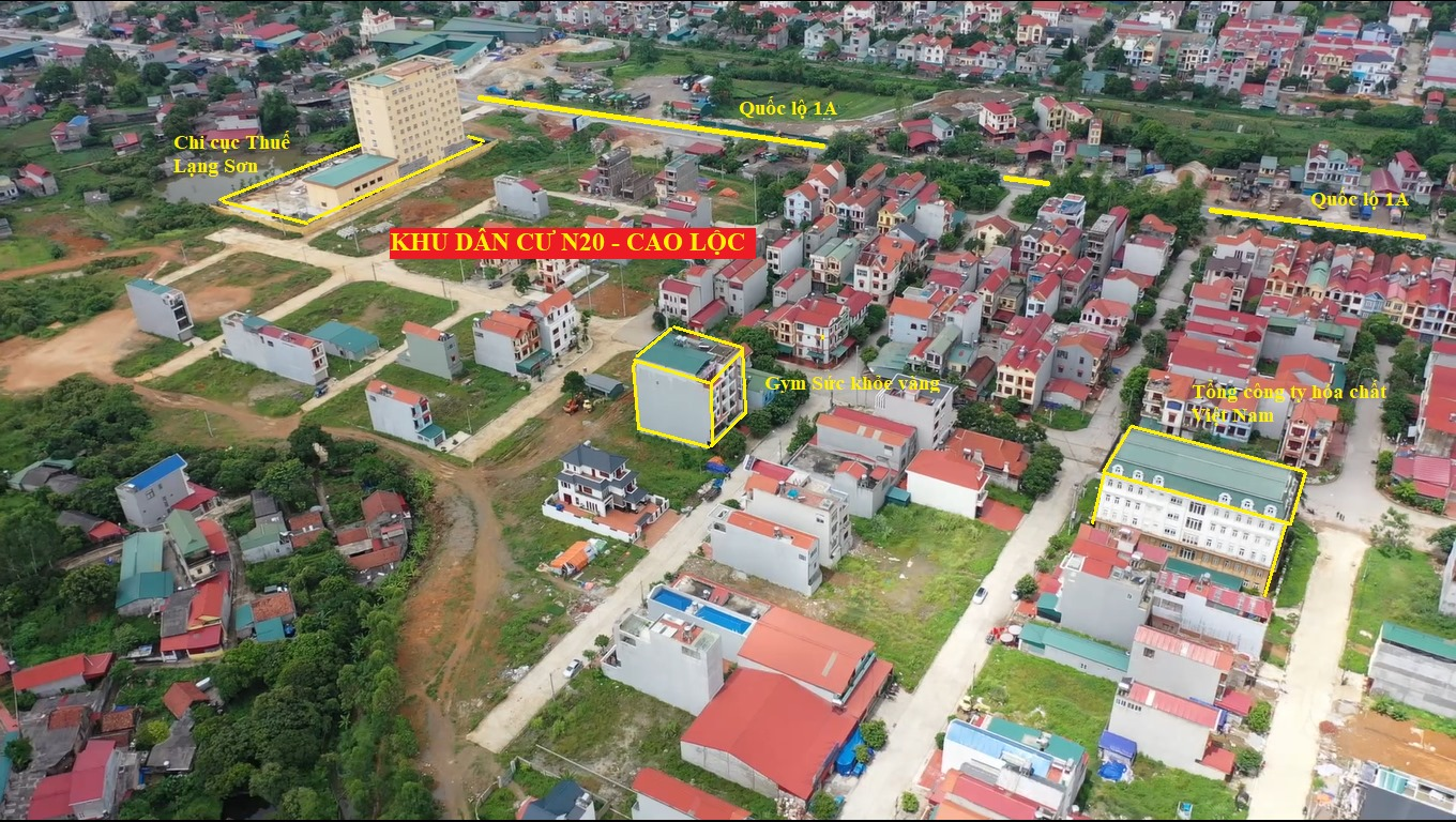 Cần tiền bán lô đất tại Tp Lạng Sơn