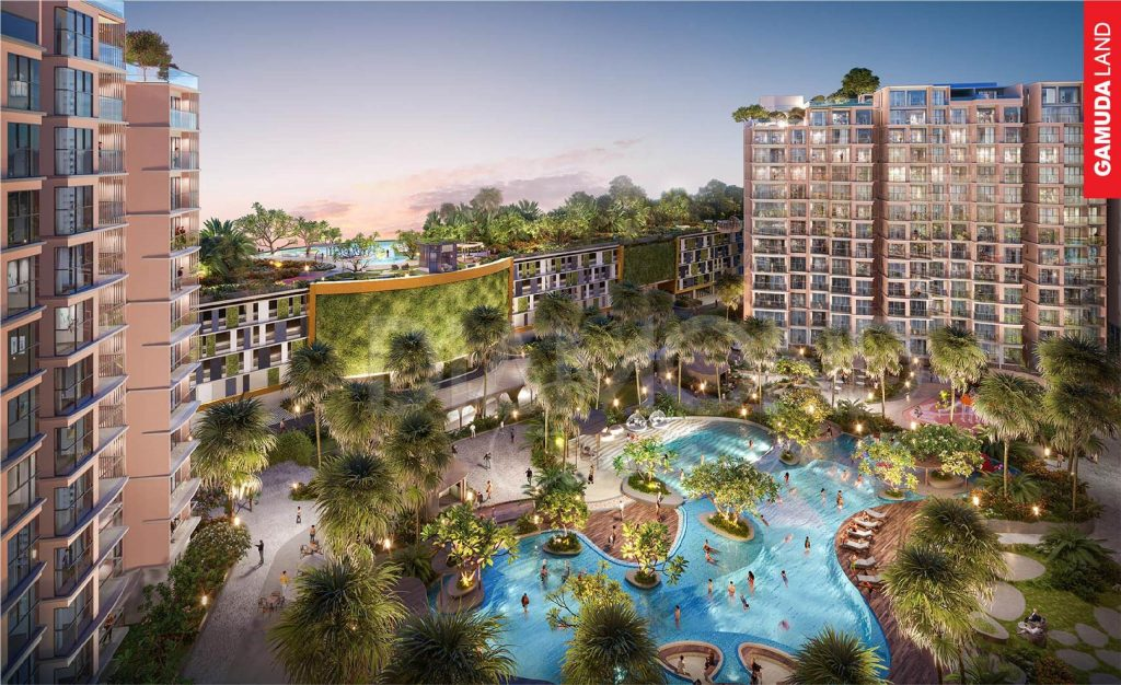 Penthouse Centery Resort cao cấp chuẩn Năm Sao. Ban công hướng Đông lớn nhất dự án Celadon City