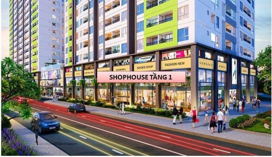 Bán shophouse chân đế 10 tòa chung cư tại thị trấn Nếnh,Bắc Giang