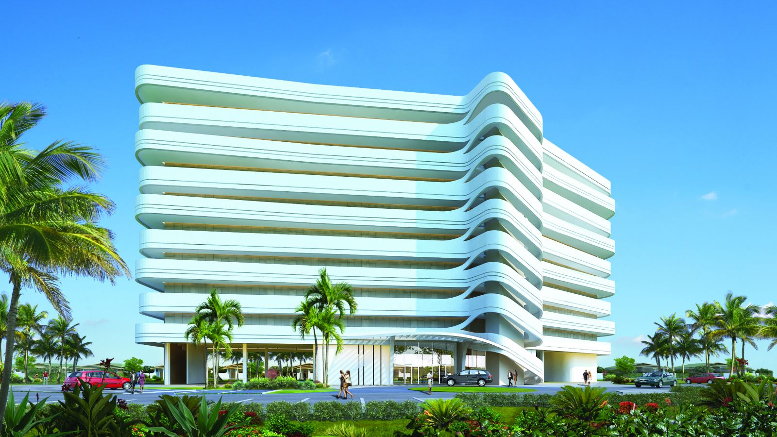 mô hình dự án Mövenpick Cam Ranh Resort