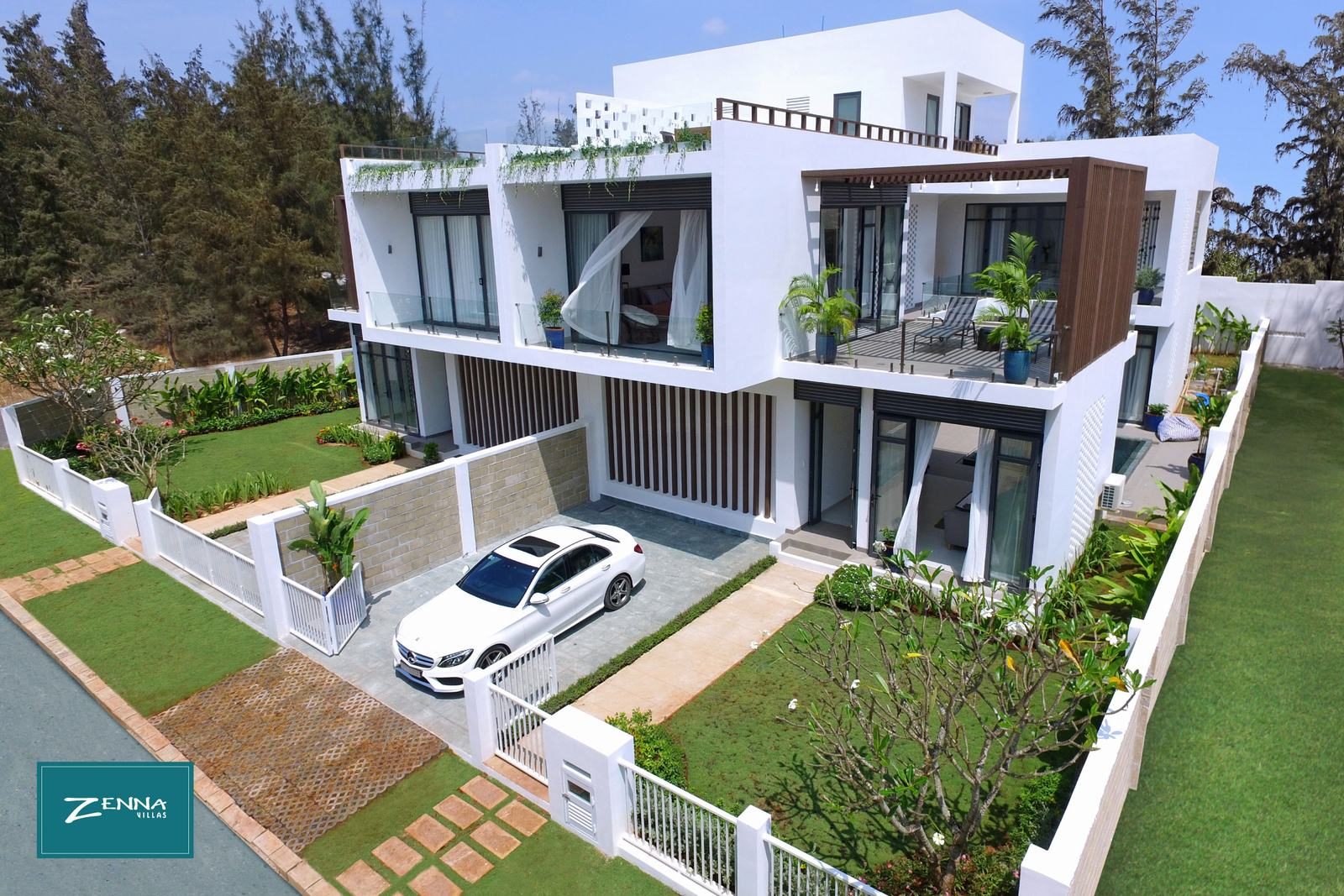 Căn hộ mẫu dự án biệt thự Zenna Villas Long Hải