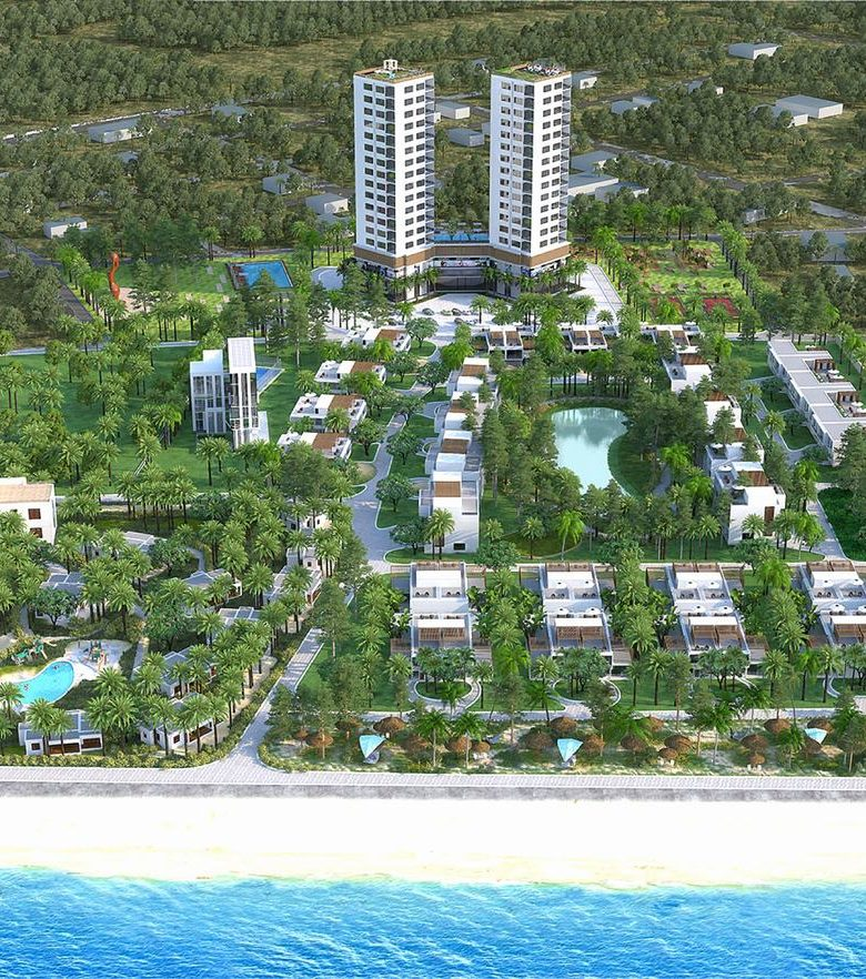 Quy mô dự án biệt thự Zenna Villas Long Hải