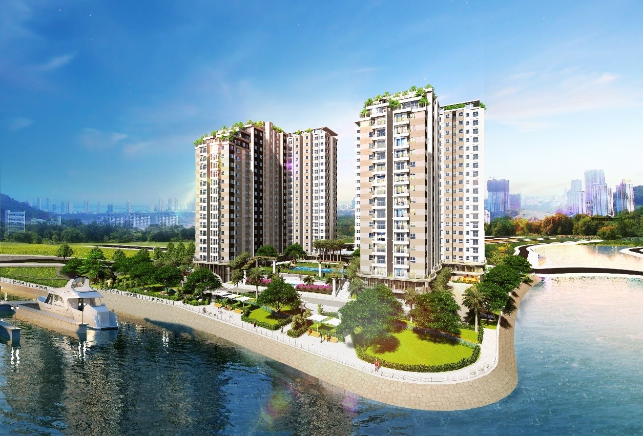 Dự án căn hộ chung cư Conic Riverside Quận 8