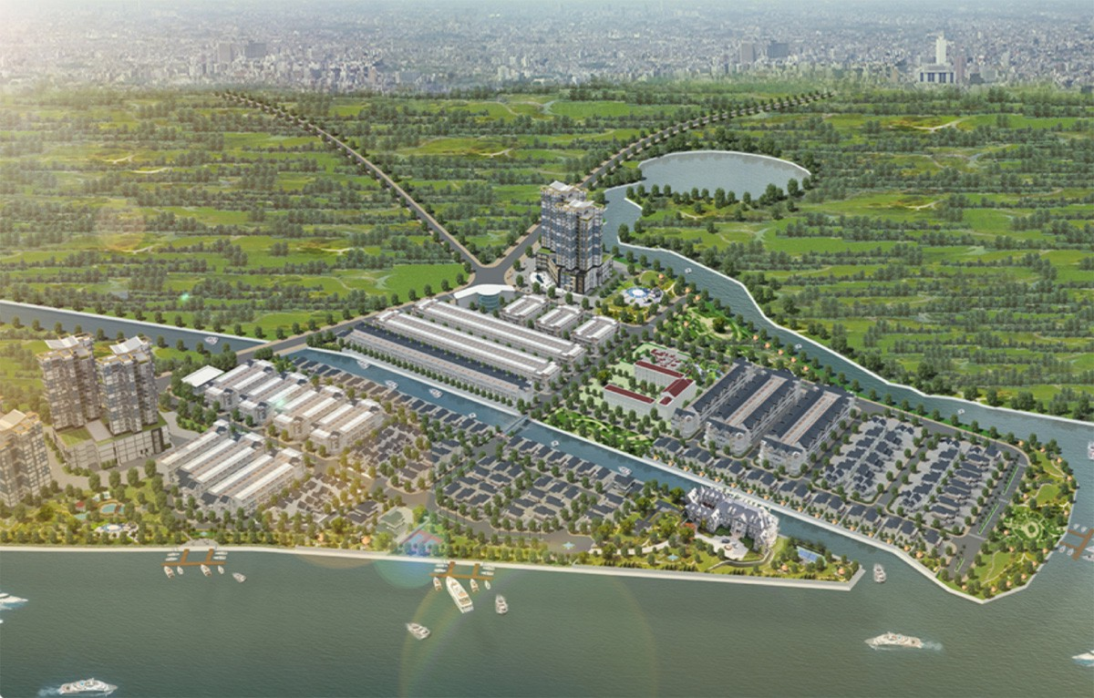 Phối cảnh tổng thể dự án đất nền Green City quận 9