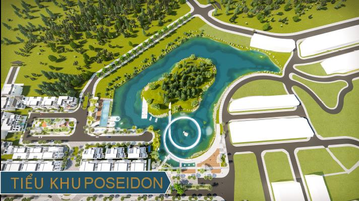 Phối cảnh tiểu khu Poseidon – tiểu khu cuối cùng trong khuôn viên Thái Hưng Eco City